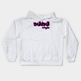 Adhd style Kids Hoodie